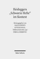 Mohr Siebeck Heideggers 'Schwarze Hefte' im Kontext