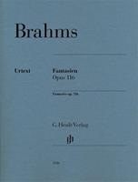 Johannes Brahms Fantasien op. 116 für Klavier zu zwei Händen. Revidierte Ausgabe von HN 120