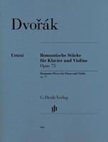 Antonín Dvorák Romantische Stücke für Klavier und Violine Opus 75