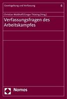 Nomos Verfassungsfragen des Arbeitskampfes