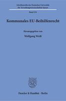 Duncker & Humblot Kommunales EU-Beihilfenrecht.