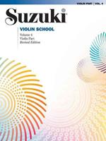 Shinichi Suzuki Suzuki Violin School Violin Part, Volume 4 (Revised)