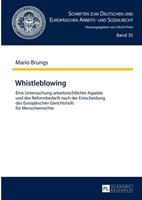 Mario Brungs Whistleblowing