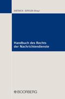 Richard Boorberg Verlag Handbuch des Rechts der Nachrichtendienste