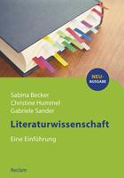 Sabina Becker, Christine Hummel, Gabriele Sander Literaturwissenschaft