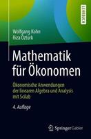 Wolfgang Kohn, Riza Öztürk Mathematik für Ökonomen