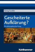 Georg Cavallar Gescheiterte Aufklärung℃