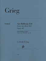 Edvard Grieg Aus Holbergs Zeit op. 40, Suite im alten Stil