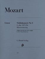 Wolfgang Amadeus Mozart Violinkonzert Nr. 3 G-dur KV 216