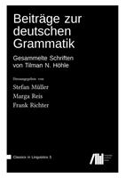 Tilman Höhle Beiträge zur deutschen Grammatik