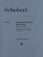 Franz Schubert Sonatinen für Klavier und Violine op. post. 137