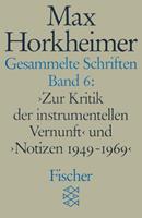 Max Horkheimer Gesammelte Schriften in 19 Bänden