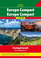 freytag&berndt Europa Compact Wegenatlas F&B - (ISBN: 9783707915501)