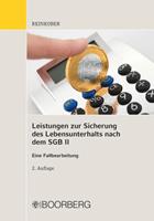 Annett Reinkober Leistungen zur Sicherung des Lebensunterhalts nach dem SGB II