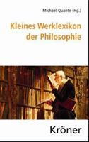 Alfred Kröner Verlag Kleines Werklexikon der Philosophie