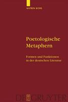 Katrin M. Kohl Poetologische Metaphern