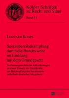 Leonard Koops Seeräubereibekämpfung durch die Bundeswehr im Einklang mit dem Grundgesetz