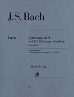 Johann Sebastian Bach Flötensonaten, Band II (Drei J. S. Bach zugeschriebene Sonaten)