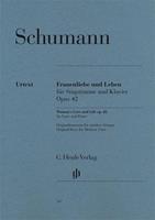 Robert Schumann Frauenliebe und Leben für Singstimme und Klavier op. 42