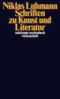 Niklas Luhmann Schriften zu Kunst und Literatur