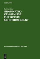 Sabine Mayr Grammatikkenntnisse für Rechtschreibregeln℃
