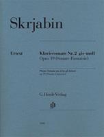 Alexander Skrjabin Klaviersonate Nr. 2 gis-moll op. 19 (Sonate-Fantaisie)