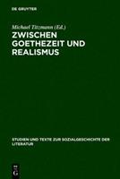 Michael Titzmann Zwischen Goethezeit und Realismus