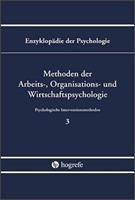 Hogrefe Verlag Methoden der Arbeits-, Organisations- und Wirtschaftspsychologie (B/III/3)