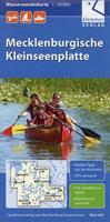 Klemmer-Verlag Wasserwanderkarte Mecklenburgische Kleinseenplatte 1 : 50 000