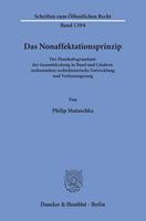 Philip Matuschka Das Nonaffektationsprinzip.