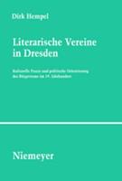 Dirk Hempel Literarische Vereine in Dresden