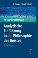 Ansgar Beckermann Analytische Einführung in die Philosophie des Geistes