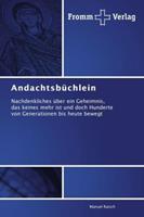 Manuel Raisch Raisch, M: Andachtsbüchlein