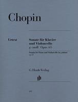 Frédéric Chopin Sonate für Violoncello und Klavier g-moll op. 65