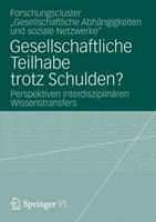 VS Verlag für Sozialwissenschaften Gesellschaftliche Teilhabe trotz Schulden℃