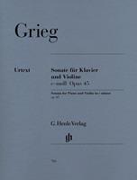 Edvard Grieg Sonate für Klavier und Violine c-moll op. 45