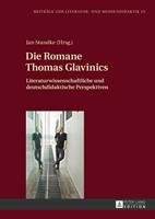Peter Lang GmbH, Internationaler Verlag der Wissenschaften Die Romane Thomas Glavinics