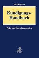 Ulf Börstinghaus, Florian Kellersmann, Thomas Pöpe Kündigungs-Handbuch