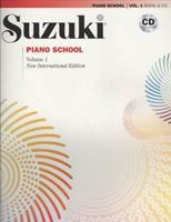 Shinichi Suzuki Suzuki Piano School New International Edition Piano Book and CD, Volume 1
