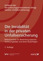 MANZ Verlag Wien Die Invalidität in der privaten Unfallversicherung