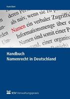 Frank Ebert Handbuch Namenrecht in Deutschland