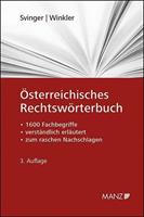 Ute Svinger, Katharina Winkler Österreichisches Rechtswörterbuch