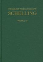 Friedrich Wilhelm Joseph Schelling Schelling, F: Historisch-kritische Ausgabe Bd.1/10