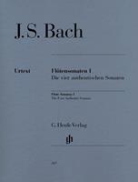 Johann Sebastian Bach Flötensonaten, Band I  (Die vier authentischen Sonaten - mit Violoncello-Stimme)