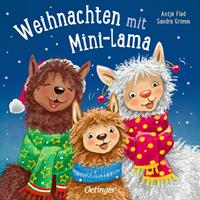 Sandra Grimm Weihnachten mit Mini-Lama