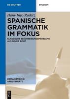 Hans-Ingo Radatz Spanische Grammatik im Fokus