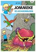 Jef Nys & Philippe Delzenne Jommeke strip nieuwe look 303 De atchoembloem