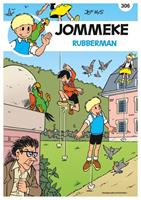 Philippe Delzenne & Wouters Jommeke strip nieuwe look 306 Rubberman