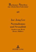 Jae-Jong Lee Normalismus und Sexualität