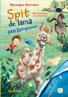 Monique Berndes Lekker lezen met Kluitman Spit de lama gaat kamperen